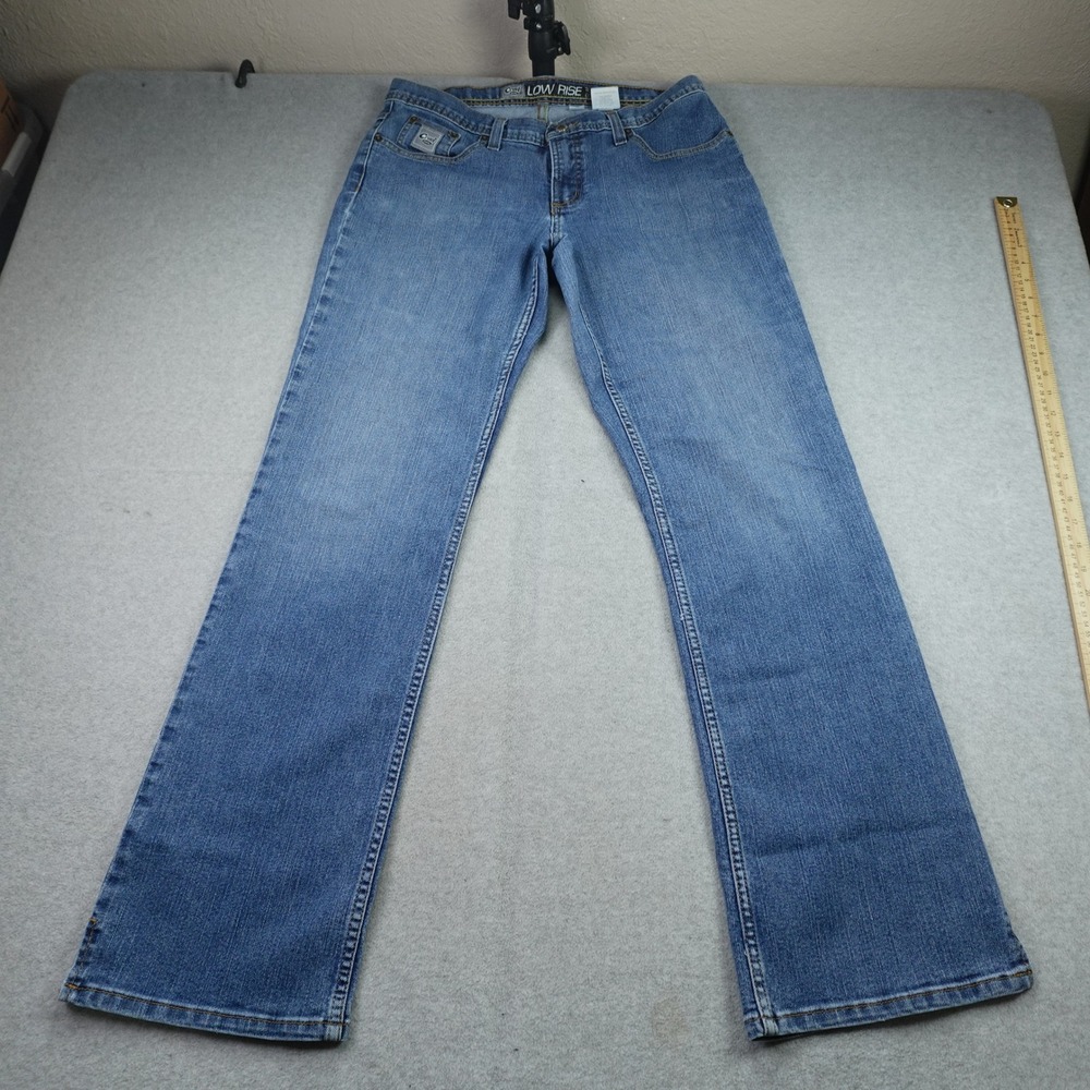 Cruel Girl Jeans Womens 13 Long Blue Slim Low Rise Bootcut Western